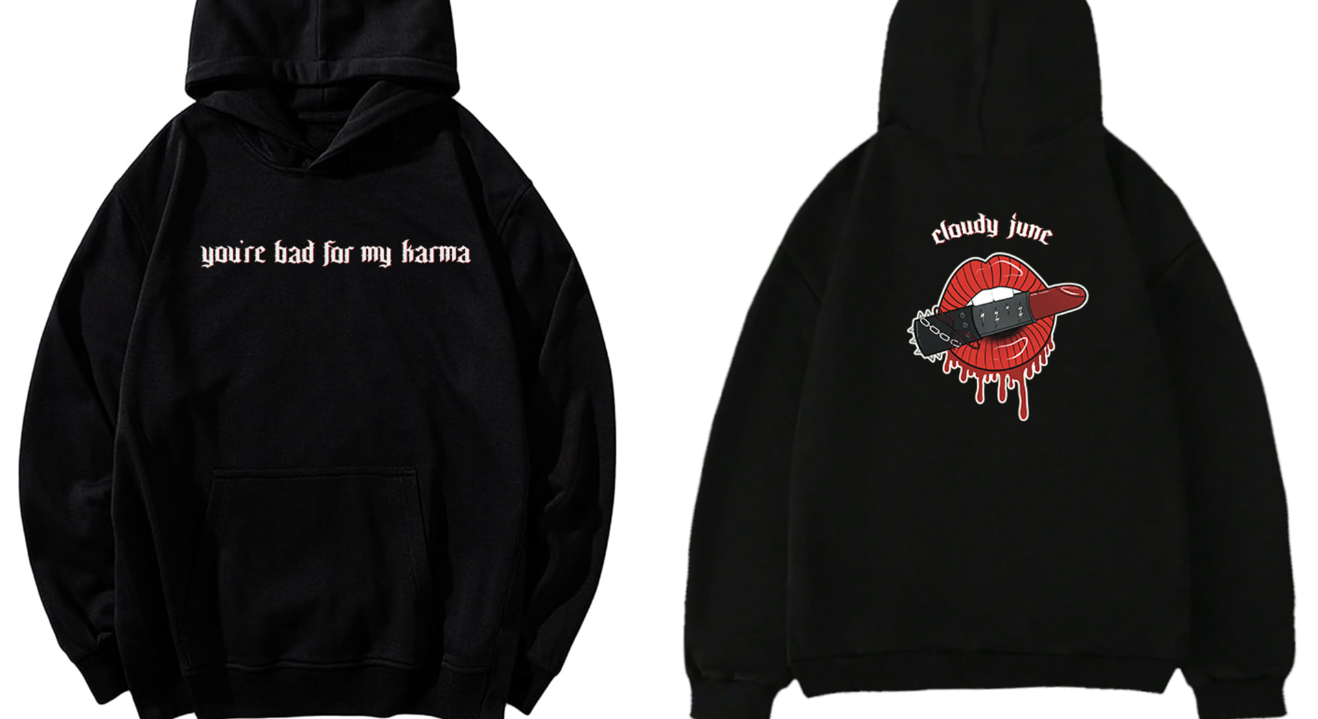  You’re bad for my karma, Hoodie 